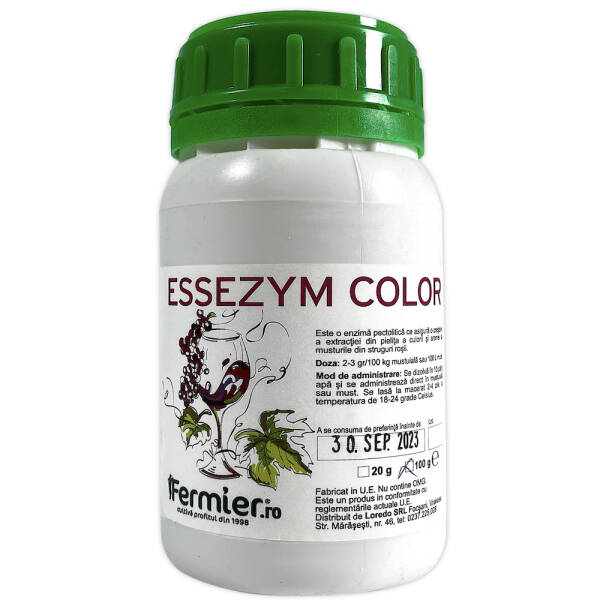 Enzime Essezym Color 100 gr (pentru struguri rosii, enzime extractie culoare) Enzime 2023-09-28
