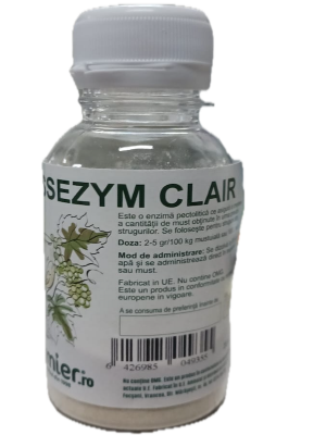Enzime Essezym Clair 20 gr (pentru struguri albi, creste cantitatea de must obtinuta prin macerare)