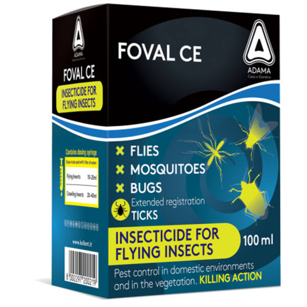 Foval CE 100 ml insecticid Kollant (tantari, muste, insecte taratoare) Insecticide 2023-09-28