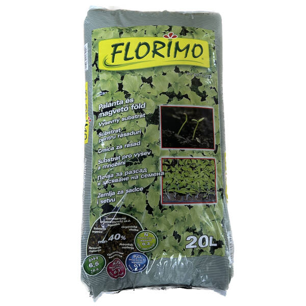 Turba Florimo 20 L, substrat pentru rasaduri MATERIAL SADITOR 2023-09-27