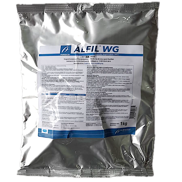 Alfil WG 1 kg, fungicid sistemic, mana (vita de vie, pomi)