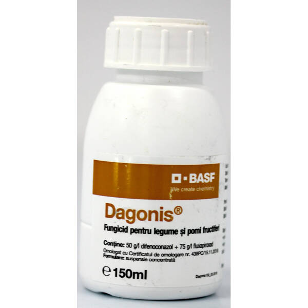 Dagonis 150 ml fungicid sistemic BASF (pomi fructiferi, legume, capsuni) Fungicide 2023-09-27