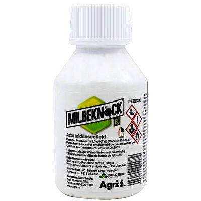 Milbeknock EC 75 ml insecticid acaricid de contact, Belchim (vita de vie, mar, castraveti)
