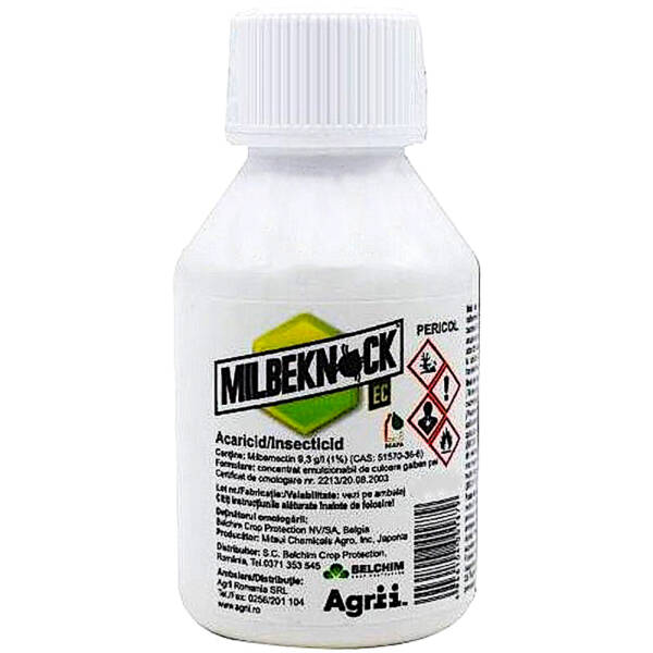 Milbeknock EC 75 ml insecticid acaricid de contact, Belchim (vita de vie, mar, castraveti) Acaricide 2023-09-30
