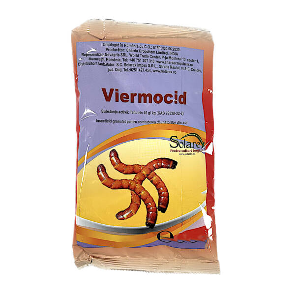 Viermocid 250 gr, Sharda, produs impotriva viermilor sarma si a viermilor vestici ai radacinilor in cultura de porumb Igiena si altele 2023-09-30