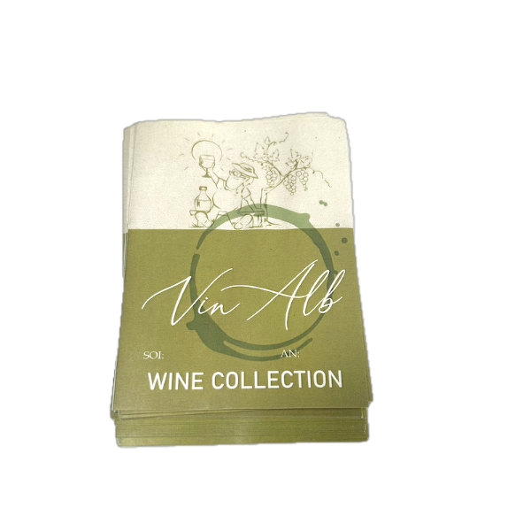 Etichete vin alb, model Wine Collection (50 bucati)