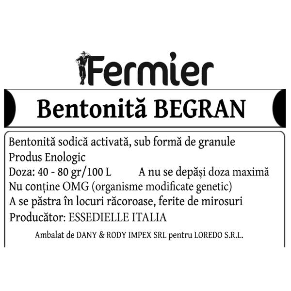 Begran 25 bentonita pentru limpezire vin granulata Bentonita 2023-09-28