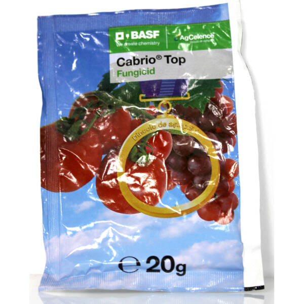 Cabrio Top 20 gr fungicid sistemic si de contact BASF (vita de vie, tomate) Fungicide 2023-09-30