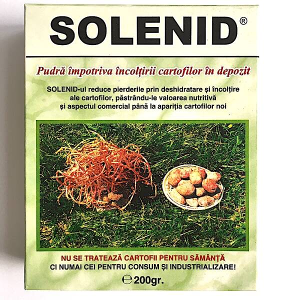 Solenid 200 gr, fungicid/ inhibitor de incoltire al cartofilor/ pudra anti incoltire in depozit, produs in Romania Fungicide 2023-09-28