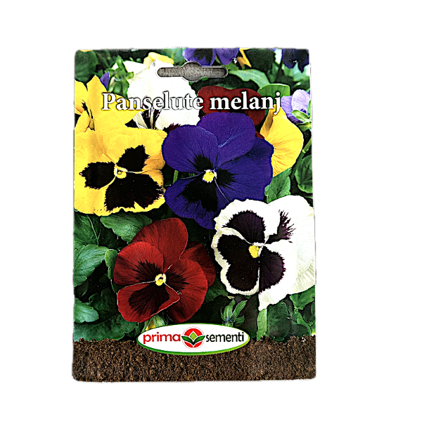 seminte de flori care se planteaza toamna Seminte flori Panselute Melanj, 0,2 gr, Prima Sementi