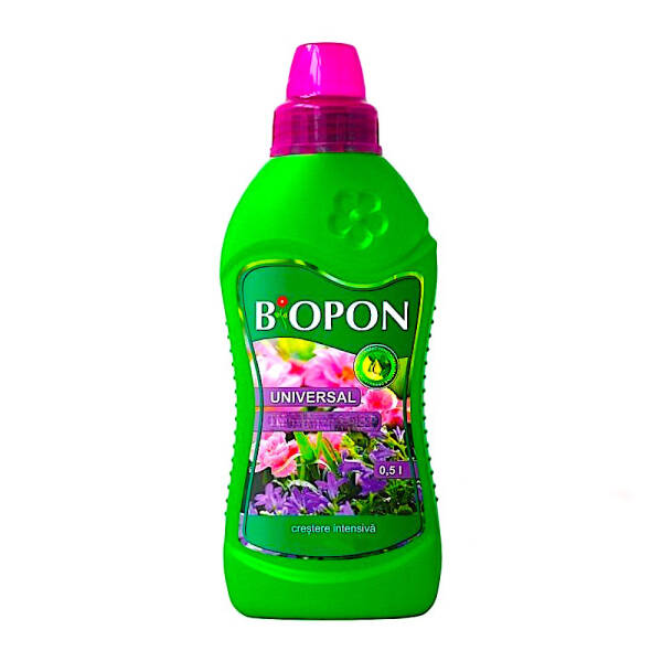 biopon elixir duo universal mod de utilizare Biopon ingrasamant universal 0,5 L (plante exterior, plante de balcon)