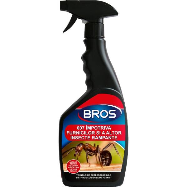 Bros spray microcapsule impotriva furnicilor si altor insecte 500 ml