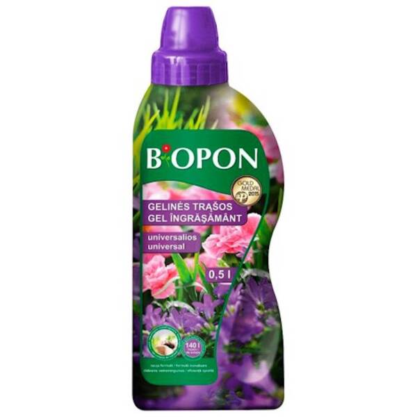 biopon elixir duo universal mod de utilizare Biopon ingrasamant gel universal 0,5 L