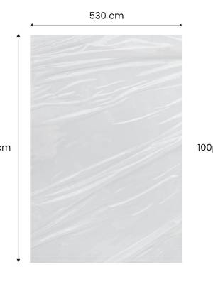 Sac cules natural (granula virgina) 530/950 cm, 100 microni grosime, Electric SRL