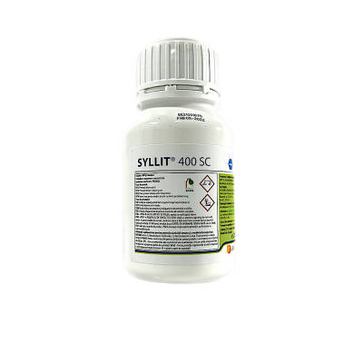 Syllit 400SC 200 ml, fungicid, Arysta, mar (rapan), piersic (basicarea frunzelor), prun (patarea rosie a frunzelor)