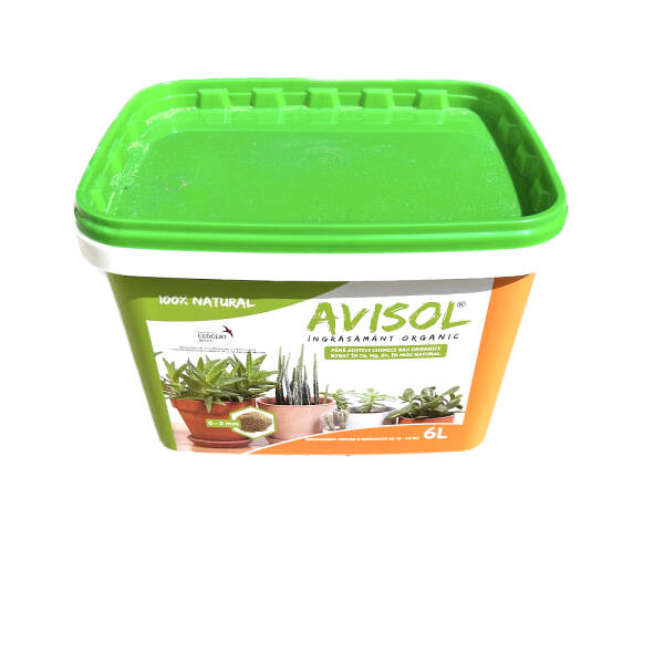 Avisol 6L ingrasamant organic, 0-2 mm granulatie (culturi agricole, gradini, legume, flori, livezi) INGRASAMINTE 2023-09-30