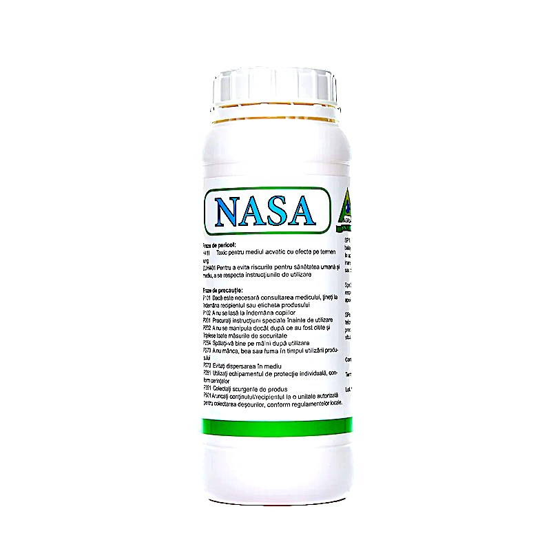 Nasa 1L erbicid total sistemic, post emergent, neselectiv, glifosat (buruieni monocotiledonate si dicotiledonate, anuale si perene)