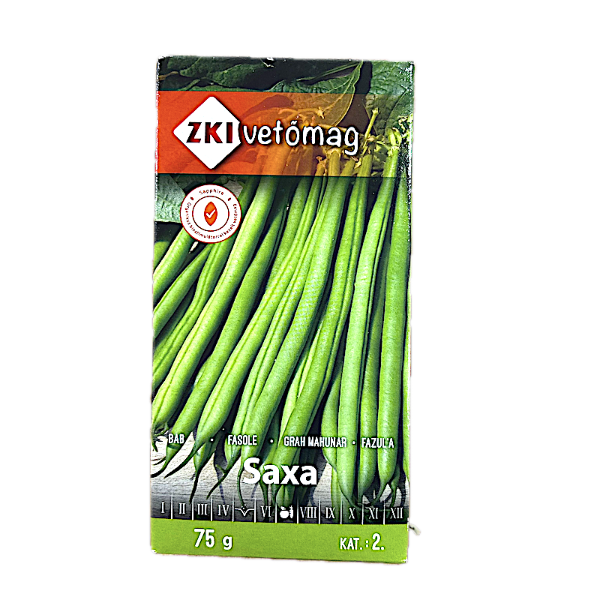 Seminte fasole verde oloaga Saxa 75 gr, Zki