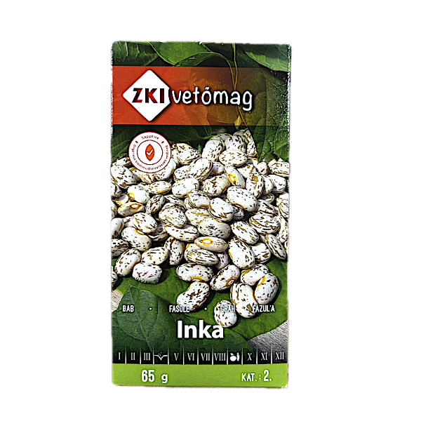 Seminte fasole oloaga pestrita Inka 65 gr, Zki