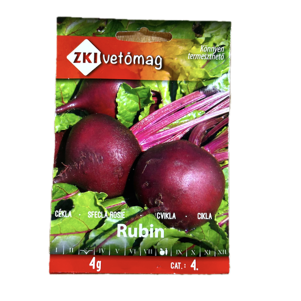 Seminte sfecla rosie Rubin 4 gr, Zki