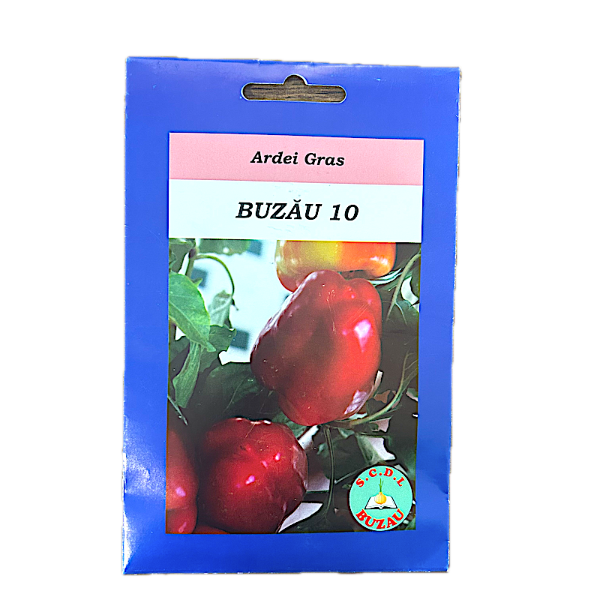 Seminte ardei gras Buzau10 5 gr, SCDL Buzau