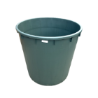 Cada Mastellone 500 L, verde, din plastic, cu capac 2