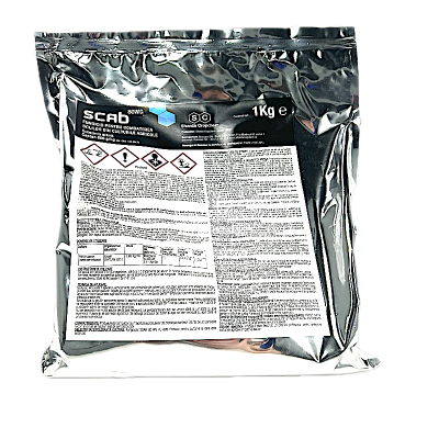 Scab 80WG 1 kg, fungicid de contact cu efect preventiv si curativ, Sharda, rapan (pomi -semintoase)