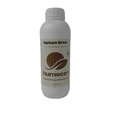 Humeco Plus 1L, fertilizant organic pentru fertirigare