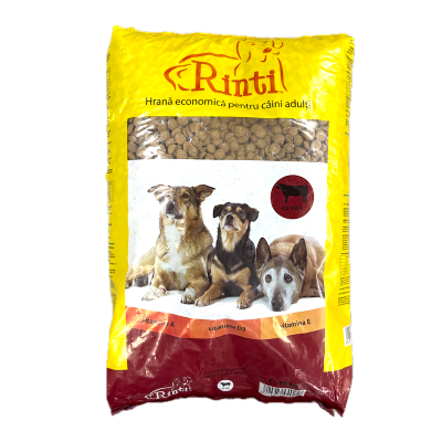 Hrana uscata caini Rinti Dog cu vita 10 kg